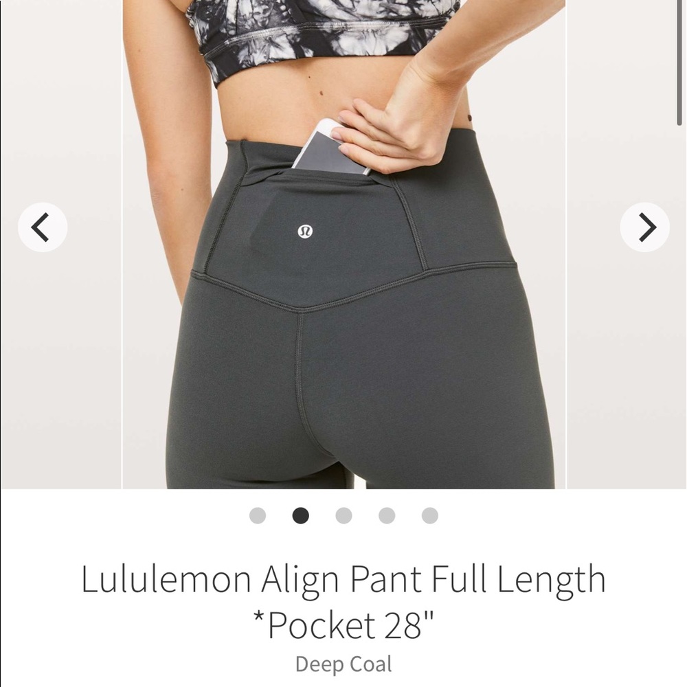 Lululemon Align Pant Full Length *Pocket 28" - Picture 2 of 7